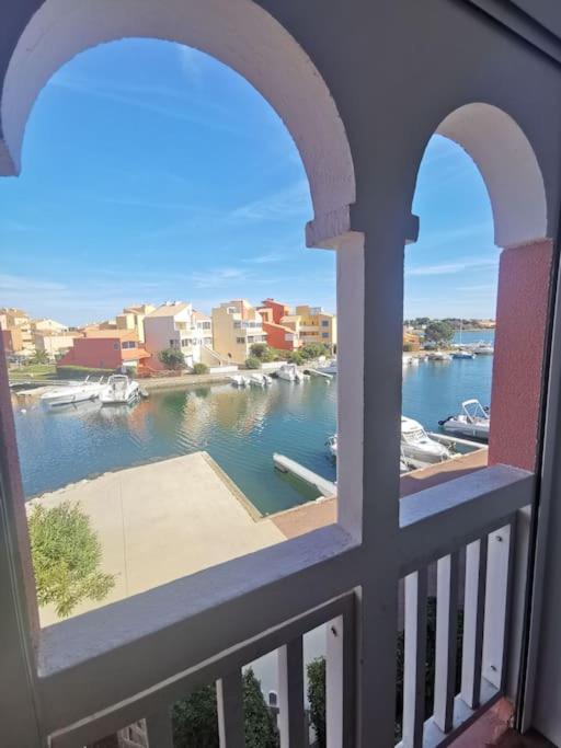 Superbe Studio Renove Avec Piscine Et Vue Marina Ле-Баркарес Екстер'єр фото